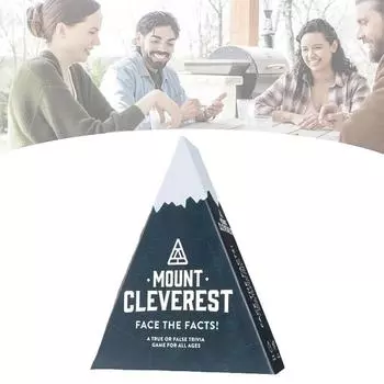 Игра Mt Cleverest | Семейные игры для детей и взрослых | Clever Game,True Or False Trivia Game,Взрослые игры для вечеринок