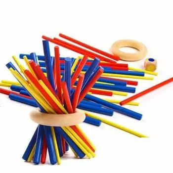 Игра на балансировку палки Игра для вечеринок Руководство по обучению воображению Игрушка обучающая игрушка Монтессори обучающий инструмент S&F