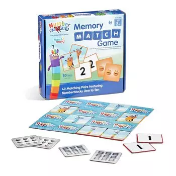 Игра на память Numberblocks Matching Card Game 95399 Подлинный продукт