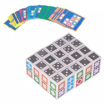 Игра на соответствие. Развивающая головоломка. Настольная игра на логическое мышление для детей от 7 лет и старше.