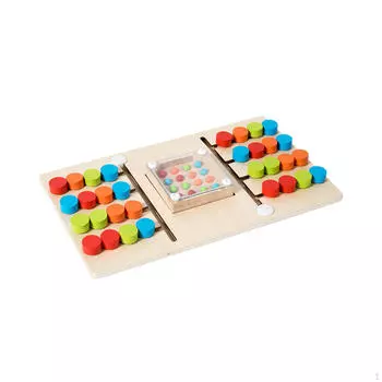 Игра на сопоставление цветов, обучающая игрушка для дошкольников, Монтессори-распознавание, четыре