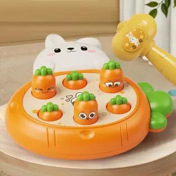 Игра на тему животных «Стучать» для родителей и детей. Игра «Стучать молотком»