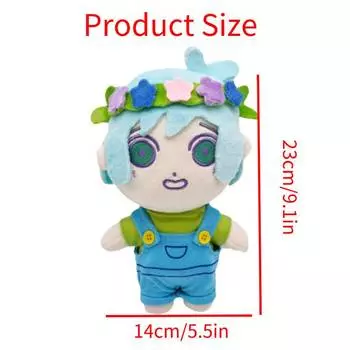 Игра Омори Бэзил Плюшевая игрушка Мягкая кукла Домашний декор Фигурка Дети Ребенок Подарок 9 дюймов