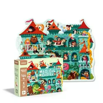Игра-пазл «Волшебный замок», 144 детали, разные цвета Пазл, Детские игры, Развивающие игрушки