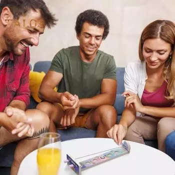 Игра «Поймай Луну» Деревянная настольная игра с металлическим шаром и стержнями, балансирующая настольная игра для детей и взрослых A