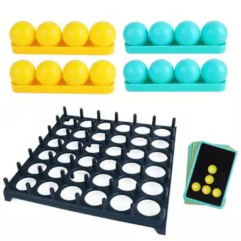 Игра Pong Challenge Игра Bounce Ball Настольная игра для детей Семейная вечеринка Интерактивный настольный прыжки