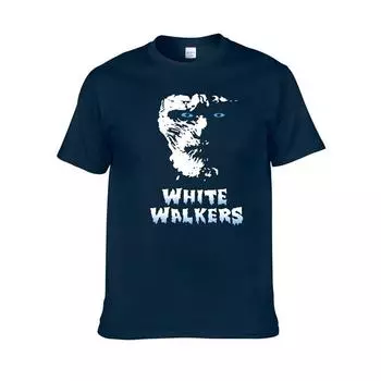Игра Престолов Белый Ходок Мужчины Женщины Футболка с коротким рукавом Топы Футболка L