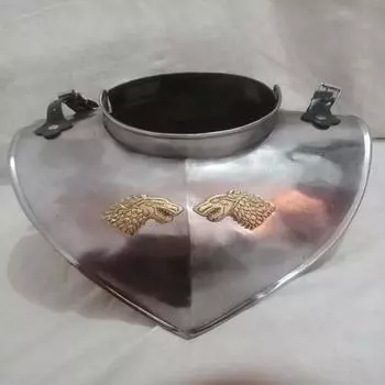 Игра престолов: Джон Сноу наелся для ролевых игр, косплей и подарок, одежда на Хэллоуин, одежда для косплея, наедание в кино, наедание лерпа, средневековое наедание, шейные доспехи