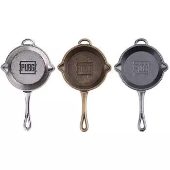 Игра PUBG Battleground Косплей Пан Оружие Ржавчина Модель Брелок Брелок DE Metal gray