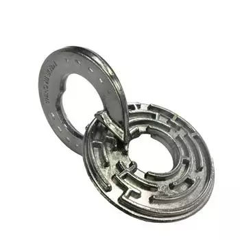 Игра Развивающие головоломки Игра Металлическая проволочная головоломка Luban Lock Puzzle Toy Металлические головоломки-игрушки 1