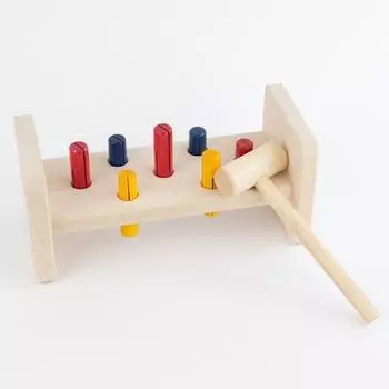 Игра с молотком в Японии [Деревянная игрушка] Сделано
