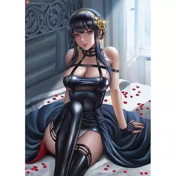 Игра с принтом для взрослых, обнаженная сексуальная девушка Хильда, художественный холст, постер для гостиной, спальни, домашний декор, настенная картина 21cm30cm NoFrame