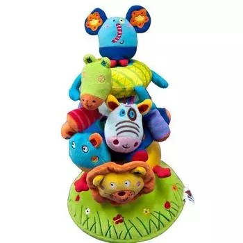 Игра-сборка фигурок животных Bawi, от 0 лет и старше, корейские детские товары