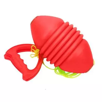 Игра Сенсорное обучение Детские игрушки Скользящий мяч Zoom Мяч Zip Тянущийся эластичный скоростной мяч Red-B