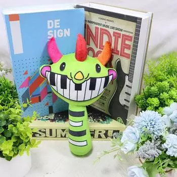 Игра Sprunki Doey Pianosaurus Plush Anime Nightmare Critters Plushie Мягкая мягкая игрушка-подушка для животных Кукла Декор Игрушка для детей Подарок 27cm зелёный