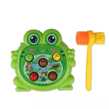 Игра «Ударь лягушку» — интерактивная игра «Ударь лягушку» для малышей, обучающая, активная, игрушка для раннего развития, забавный подарок для мальчиков и девочек зелёный