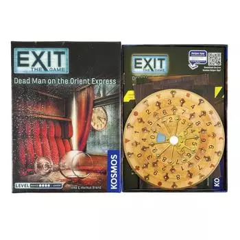 Игра «Выход» Заброшенная хижина Американские горки с привидениями Мертвец в Восточном экспрессе Дом загадок Карточная настольная игра