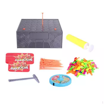 Игра «Взрывная коробка с воздушными шарами» Настольная вечеринка «Взрывной вызов» для всех возрастов
