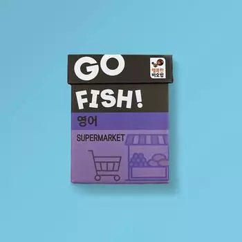 Игра в английские слова, английский супермаркет Go Fish, популярная корейская образовательная игра