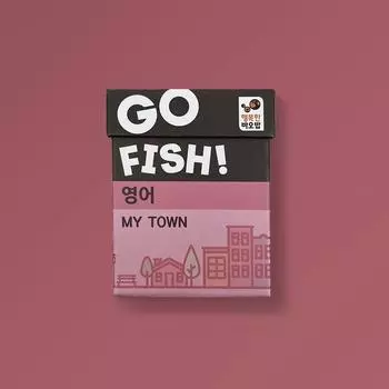 Игра в английские слова, Go Fish English My Town, популярная корейская образовательная игра