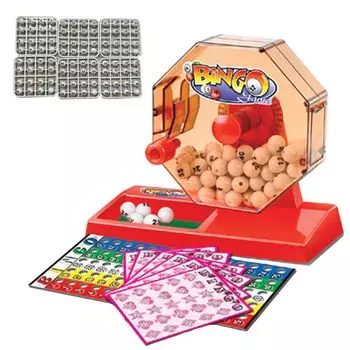 Игра в бинго Компактный бинго-шар для бинго Главная Рождественские новые пронумерованные шары с изображением вишни [Shandini] Набор, размер, машина, карта, лоток, вечеринка, событие, конец года