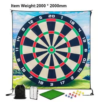 Игра в гольф с липкими шариками и дартс. Маты для игры в гольф и дартс в помещении. 1800x1800mm разноцветный