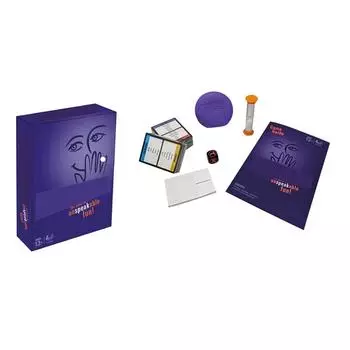 Игра в кости «Табу» на испанском языке. Многоцветный пол. Семейный мультиплеер. One Size