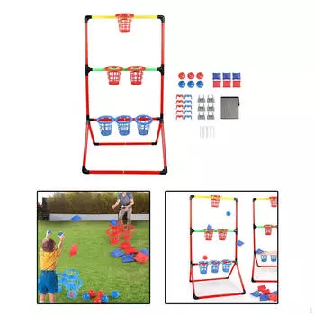 Игра в мешки с фасолью, игра-ведро, игра-бросок на газоне, портативная игра для помещений