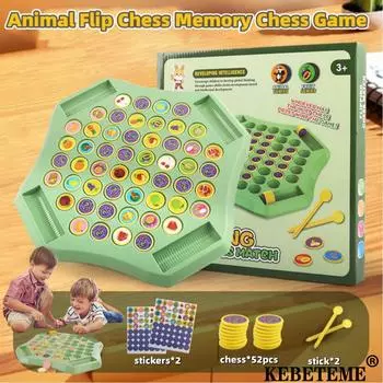 Игра в шахматы для детей «Реверси» для развития памяти. Игра в шахматы для двух игроков. Обучающая игра на развитие памяти. Подарок для мальчиков и девочек. fruit