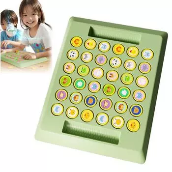 Игра в шахматы «Реверси» для детей, 2 игрока, мультяшные животные, переворачивающие шахматы, игра на сопоставление