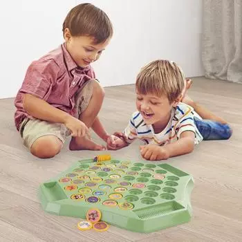 Игра в шахматы «Реверси» для детей, от 2 до 4 игроков, шахматы с животными и фруктами, игра на сопоставление, тренировка внимания, развивающая память для малышей, игрушка Fruit