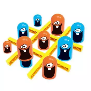 Игра Wiwilys «Крестики-нолики» для 2 игроков «Большая еда-маленькая» Интерактивное соревнование для родителей и детей One Size