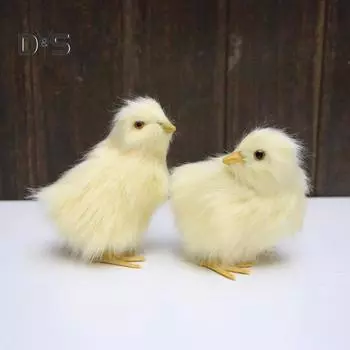 Играйте с вами, имитация пушистого цыпленка, плюшевая детская звуковая игрушка с курицей