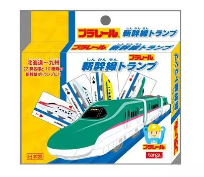 Игральные карты TARGA Plarail Shinkansen W58 x H88 мм, картон/бумага