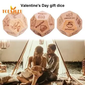 Игральные кости на день Святого Валентина, свидание, ночь - 12 различных дизайнов, игральные кости для парня, подруги, пары, мужа, жены, невесты, жениха, романтический подарок A