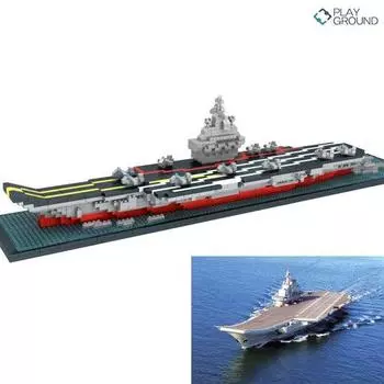 Играть в авианосец nanoblock weili66502
