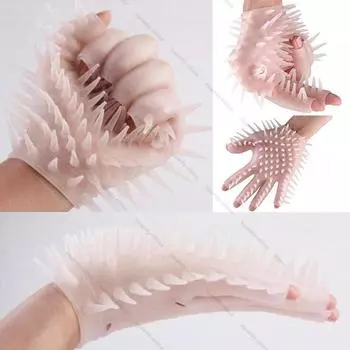 Игривые игрушки для взрослых, стимулирующие перчатки для мужчин и женщин, пары One Size