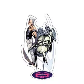 Игровая аниме-модель Bizarre Adventure Golden Wind, акриловая подставка для персонажей, акриловая подставка для фигурки, окрашенная настольная декорация, украшение, подарок
