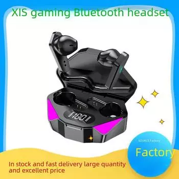 «Игровая беспроводная Bluetooth-гарнитура с шумоподавлением и сенсорным управлением» x15 bluetooth headset чёрный