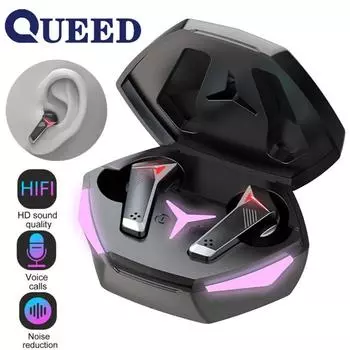 Игровая Bluetooth-гарнитура с наушниками-затычками для ушей Bluetooth-гарнитура белый