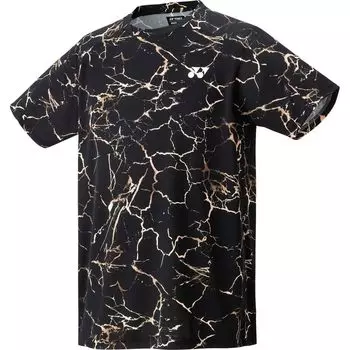 Игровая футболка Уни Игровая футболка Черная [Yonex] (Подходящий стиль) (007)