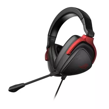 Игровая гарнитура ASUS ROG Delta S Core Virtual Surround Sound 50 мм Драйвер ASUS Essence Проводное подключение Легкий 270 Черный Обычный (7.1-канальный / / 3.5 мм / чёрный