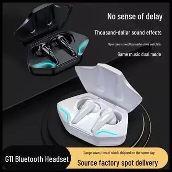 Игровая гарнитура G11 X15PRO Bluetooth — Длительный срок службы батареи, Низкая задержка, Стереозвук G11 белый