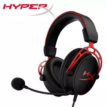 Игровая гарнитура HyperX Cloud Alpha, двухкамерные драйверы, легендарный комфорт, алюминиевая рамка, съемный микрофон, работает на ПК, PS4, PS5, Xbox, коммутаторе, мобильных устройствах