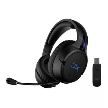 Игровая гарнитура HyperX Cloud Flight Wireless, совместимая с PS4 и PS5, до 30 часов, синяя, 2 года гарантии, 4P5H6AA бесплатно