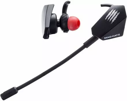 Игровая гарнитура Mad Cats Black mini AE21CDINBL000-0J ES. PRO+ [3,5-мм штекер/бинауральный/тип наушников]
