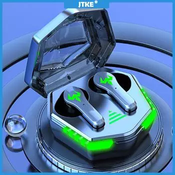 Игровая гарнитура N35 TWS, беспроводные наушники-вкладыши, Bluetooth-наушники, двойной режим, сенсорное управление, стереомузыкальные наушники с микрофоном Standard edition чёрный