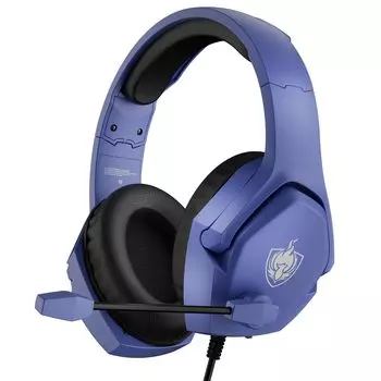 Игровая гарнитура YOTMS с микрофоном Гарнитура PS5 Проводная гарнитура Xbox Игровые наушники 40-мм драйвер Низкая задержка Легкий шумоподавляющий микрофон