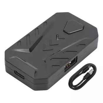 Игровая клавиатура, мышь, конвертер Bluetooth 4.0, без задержек, портативный мобильный игровой конвертер USB 2.0, быстрый