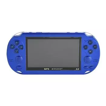 Игровая консоль A3 4.3, ностальгический портативный компьютер с большим экраном, 128-битная аркада, портативная игровая консоль PSP в стиле ретро белый